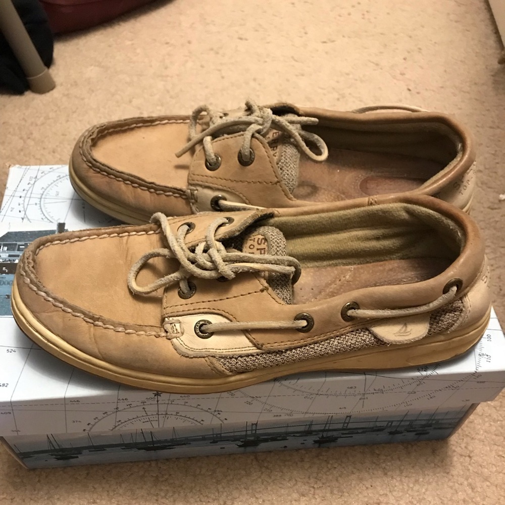 Sperry top-sider bluefish oat 7.5 womans